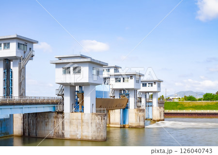 中ノ口川水門 中ノ口川水門 126040743