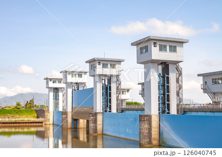 中ノ口川水門 中ノ口川水門 126040745