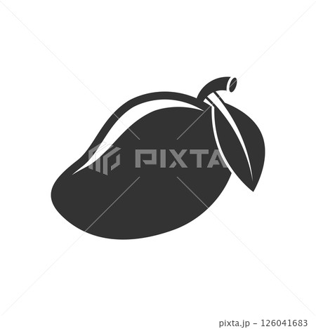 Fresh mango fruit icon in flat style. Tropical plant vector illustration on isolated background. Healthy food sign business concept. Fresh mango fruit icon in flat style. Tropical plant vector illustration on isolated background. Healthy food sign business concept. 126041683