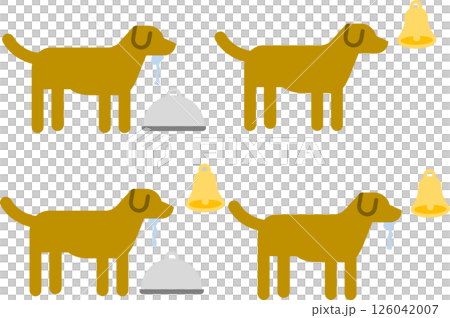 Pavlov's dog graphic illustration 126042007