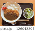 カツカレーセット 126042205