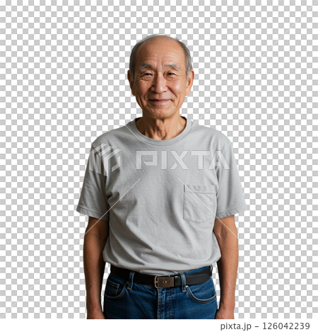 老人帶著微笑 126042239