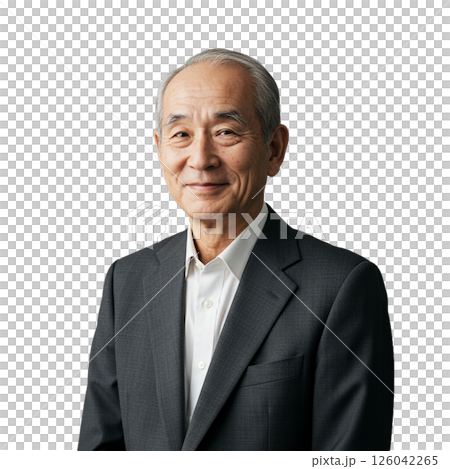 穿夾克的老人 穿夾克的老人 126042265