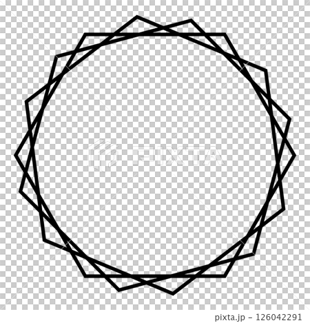Simple decorative frame Simple decorative frame 126042291