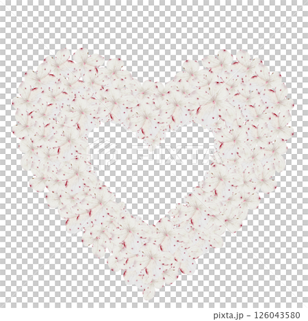 White hydrangea flowers watercolor frame. Hand drawn delicate flower in the shape of a heart on isolated white background. Botanical illustration. Ideal for wedding and birthday cards White hydrangea flowers watercolor frame. Hand drawn delicate flower in the shape of a heart on isolated white background. Botanical illustration. Ideal for wedding and birthday cards 126043580
