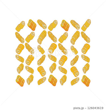 egg roll pattern 126043619