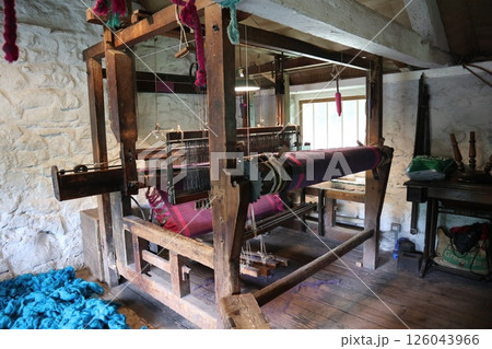 ウェールズ、セント・ファガンズ歴史村、織物小屋 ウェールズ、セント・ファガンズ歴史村、織物小屋 126043966