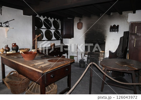 ウェールズ、セント・ファガンズ歴史村、領主の家 126043972