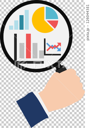 Data analysis illustration 126044381