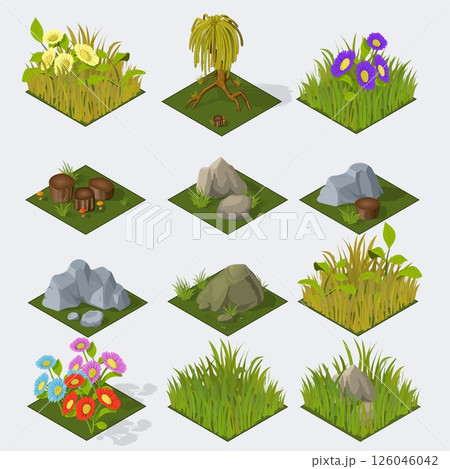 Tree icon. Public park, forest Tree icon. Public park, forest 126046042