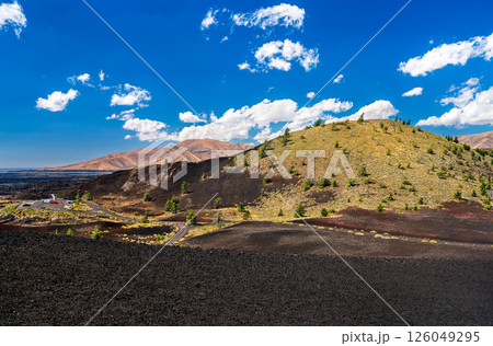 Volcanic landscape of Craters of the Moon National Monument and Preserve in Idaho, United States 126049295