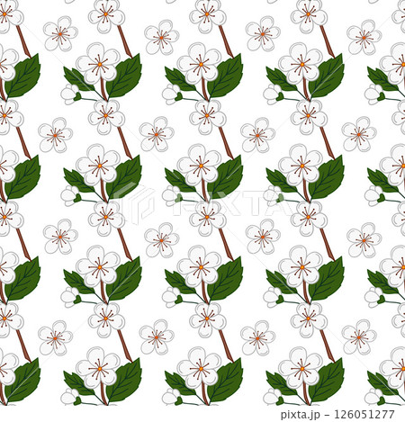 Seamless cute pattern. Pattern for textiles in hand draw style 126051277