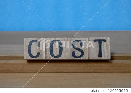 文字ブロック　COST 126053036