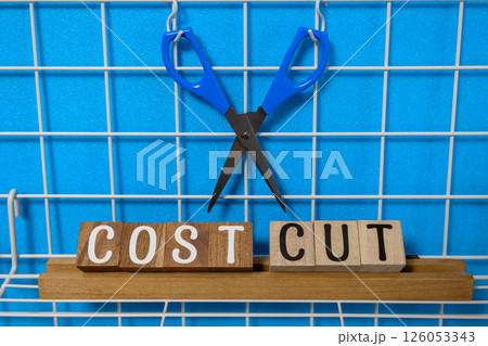 文字ブロック COST CUT 文字ブロック COST CUT 126053343