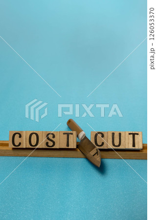 文字ブロック COST CUT 文字ブロック COST CUT 126053370