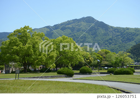 宝ヶ池公園 比叡山遠望 京都市左京区上高野 宝ヶ池公園 比叡山遠望 京都市左京区上高野 126053751