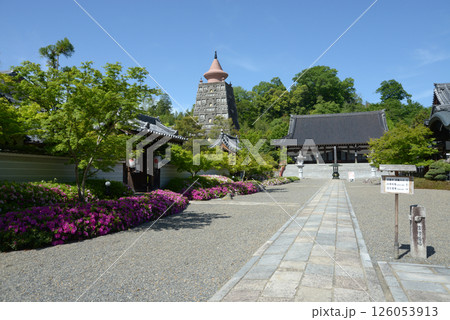 妙満寺　境内　京都市左京区岩倉 126053913