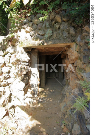 京都太秦に残る古墳　天塚古墳 126054004