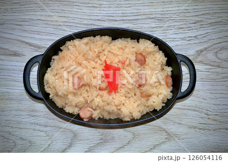 中華味の炊き込みご飯 126054116