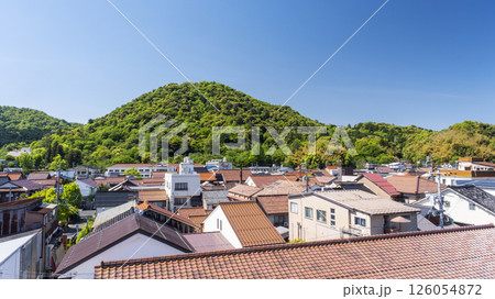 打吹山　打吹回廊　青空 126054872