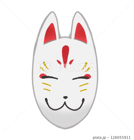 キツネのお面 126055911