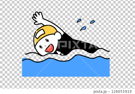 兒童自由式的插圖 兒童自由式的插圖 126055919