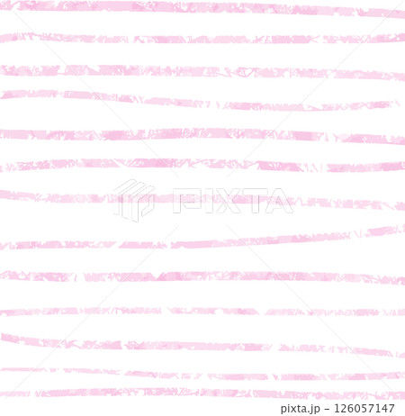 ピンクの水彩ペイントのボーダー柄背景イラスト2 126057147