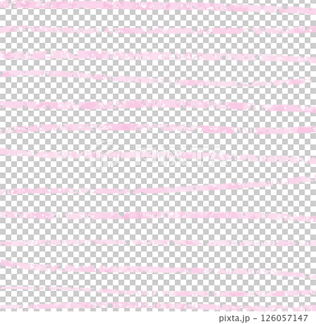 ピンクの水彩ペイントのボーダー柄背景イラスト2 126057147