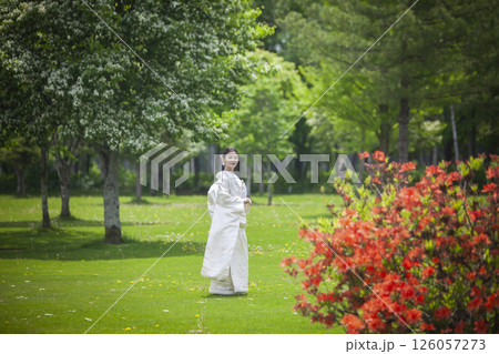 白無垢姿の花嫁 126057273