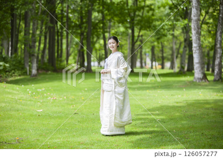 白無垢姿の花嫁 126057277