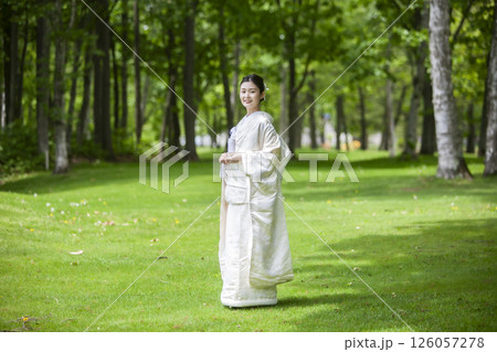 白無垢姿の花嫁 126057278