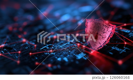 サーバーやコンピューターを守るセキュリティのイメージ サーバーやコンピューターを守るセキュリティのイメージ 126060168