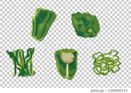 Bell pepper cartoon 126060532