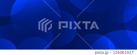 Glowing blue gradient circle background. Abstract navy tech overlap spheres wallpaper. Geometric bokeh texture for poster, banner, business template, medical brochure. Vector flowing bubbles backdrop Glowing blue gradient circle background. Abstract navy tech overlap spheres wallpaper. Geometric bokeh texture for poster, banner, business template, medical brochure. Vector flowing bubbles backdrop 126061027