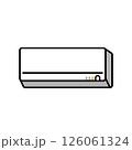 エアコンのシンプルなイラスト 126061324