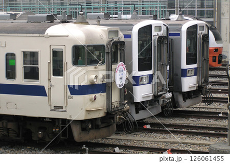 常磐線415系鋼鉄車さよなら運転（勝田車両センター） 126061455