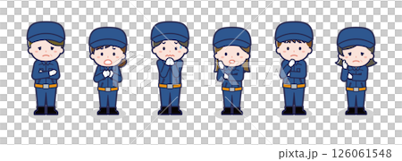 Various people set _ confused _ firefighter 126061548