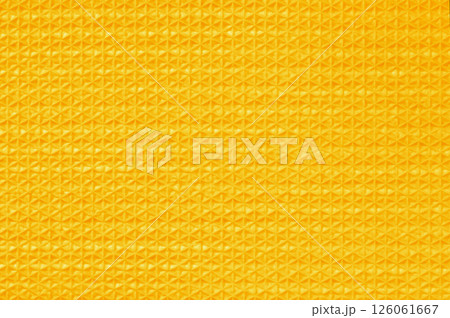 Yellow rubber texture background with seamless pattern. 126061667