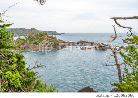 龍舞崎 三陸復興国立公園 日本最大級の海食崖 気仙沼大島の最南端 龍舞崎 三陸復興国立公園 日本最大級の海食崖 気仙沼大島の最南端 126062066