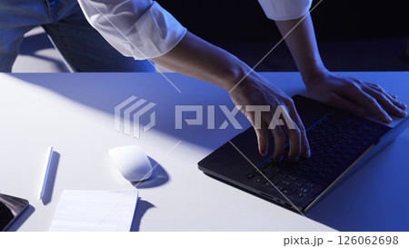 People working together and sharing ideas in a modern business environment. People working together and sharing ideas in a modern business environment. 126062698