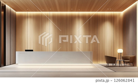 おしゃれなインフォメーションカウンター 126062841