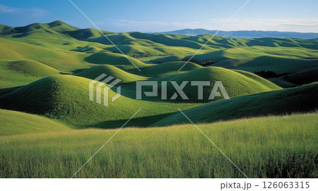 summer landscape with a mountain river 126063315