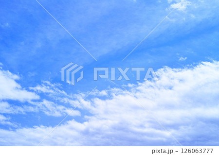 青空と雲イメージ 青空と雲イメージ 126063777