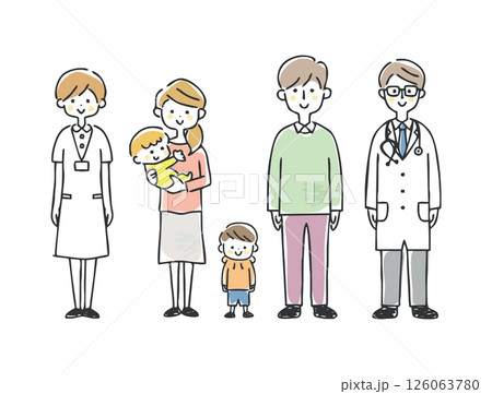 医師と家族　小児科 126063780