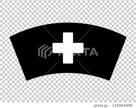 護士帽剪影 126064896