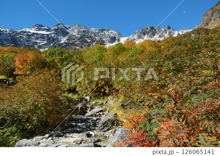 Autumn leaves @Kamikochi 錦秋の上高地,涸沢コースの紅葉(ベストシーズン) Autumn leaves @Kamikochi 錦秋の上高地,涸沢コースの紅葉(ベストシーズン) 126065141