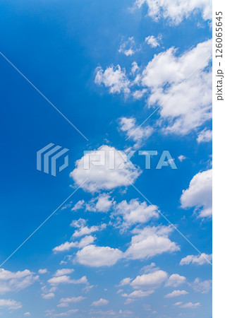 青空と白い雲 青空と白い雲 126065645