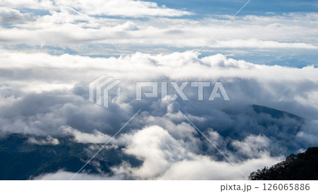 山から見た雲海 山から見た雲海 126065886