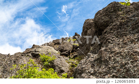 妙高山から見た山の写真 妙高山から見た山の写真 126065893