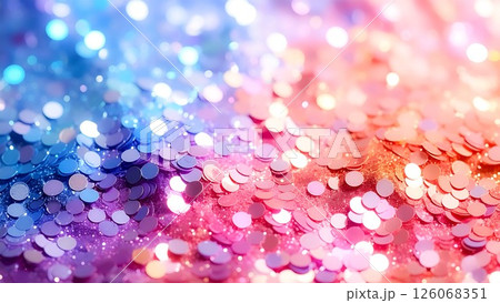 キラキラグリッター背景画像 126068351